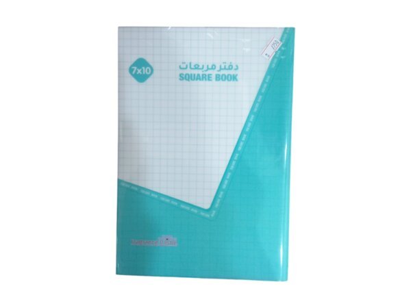 دفتر مربعات 80 ورقه 10*7 pp