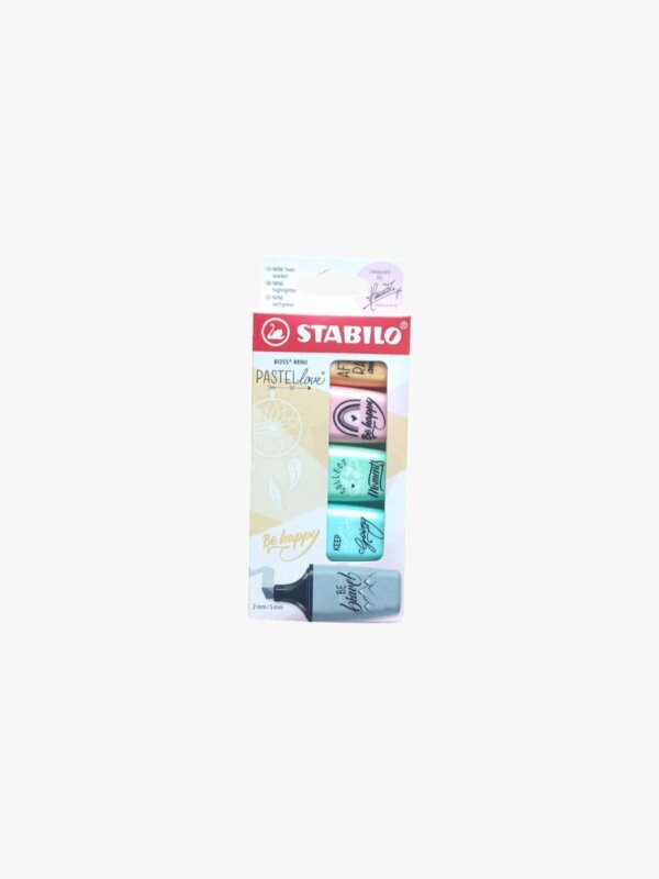 استابيلو فوسفوري BOSS Pastel New طقم /4 70/4-3