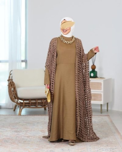 Alternative view of فستان نسائي شبك