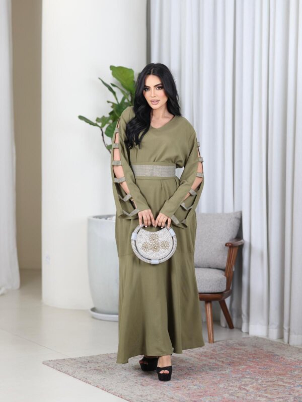 فستان نسائي كم كريستال