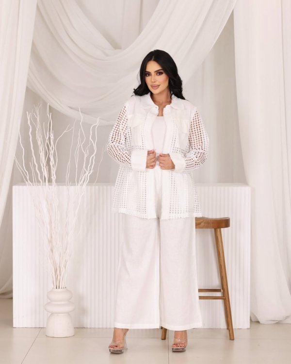 ⁦بدلة نسائي شبك⁩ - الصورة ⁦2⁩