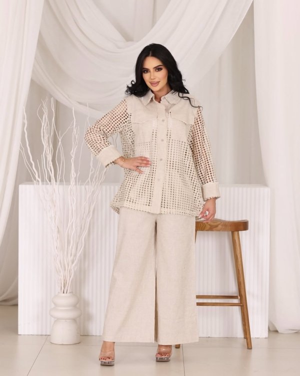 بدلة نسائي شبك