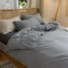 طقم لحاف 5 قطع نفرونص  قطن 100%