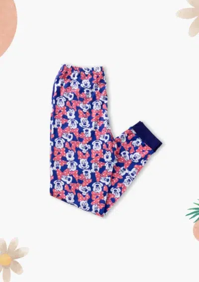 بيجامة بناتي 1/2 كم ديزني قطن