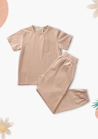 طقم اطفال 1/2 كم جيفين مومنت قطن