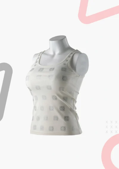 Alternative view of بدي نسائي علاق كريستال - قطن كريستال