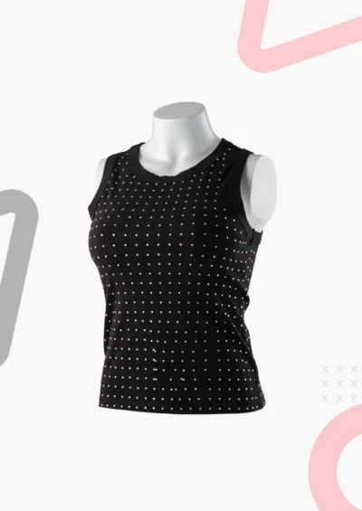 بدي نسائي كت كريستال - قطن كريستال