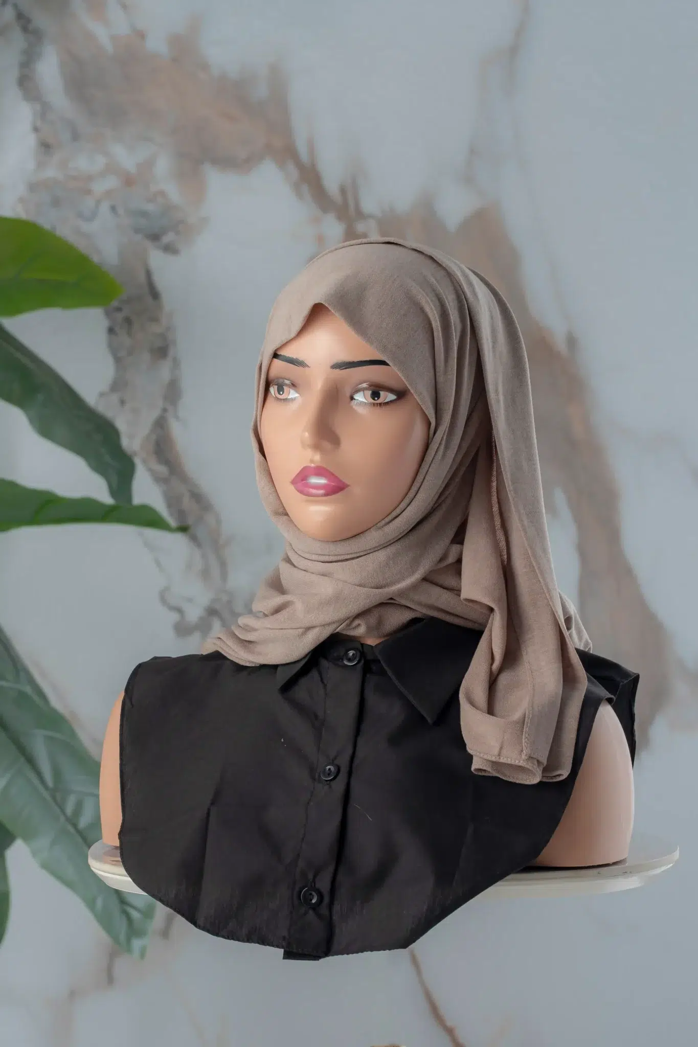 حجاب تركي مخمل كابسة حجاب تركي مخمل كابسة - الصورة 7