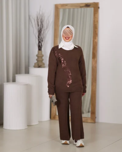 بدلة نسائي تريكو