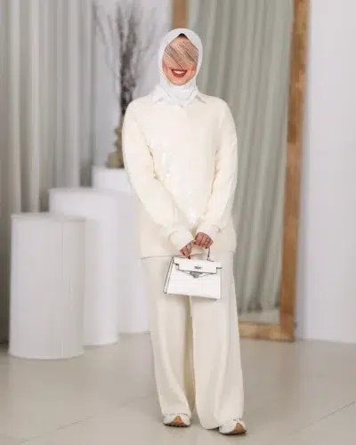 بدلة نسائي تريكو