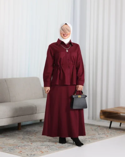 Alternative view of بدلة نسائي تنورة