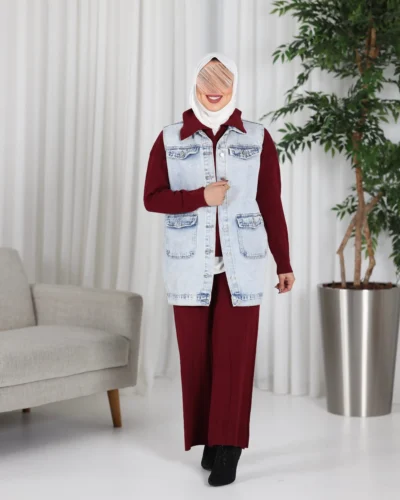 بدلة نسائي تريكو