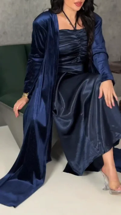 Alternative view of دراعة نسائي مخمل