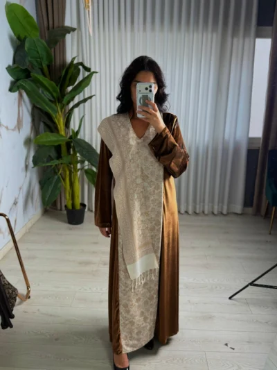 دراعه مخمل شال كاشمير