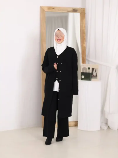 بدلة نسائي تريكو 3ق