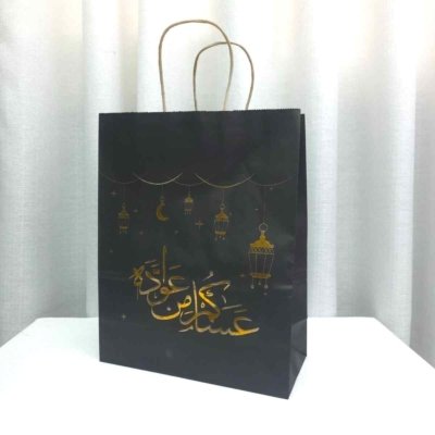 كيس قرقيعان ورق كبير 12حبة