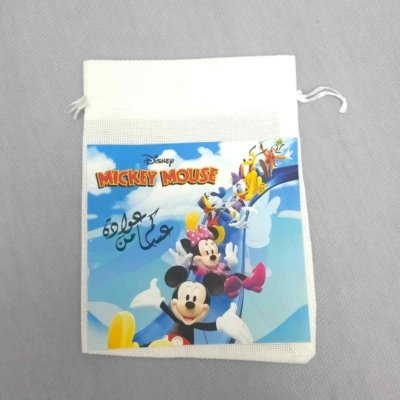 كيس خيش قرقيعان دزني 12حبة