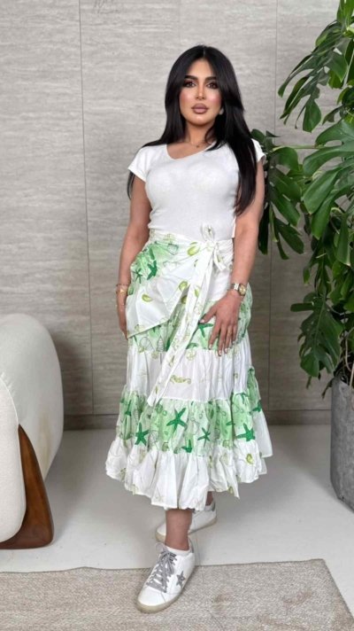 تنورة نسائي لف