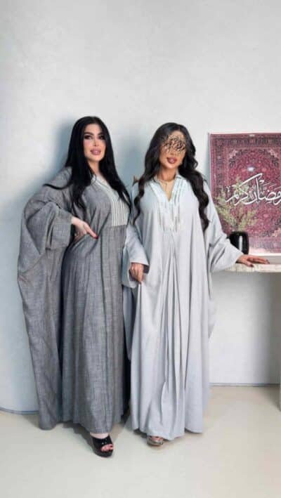 دراعة نسائي صدر مطرز