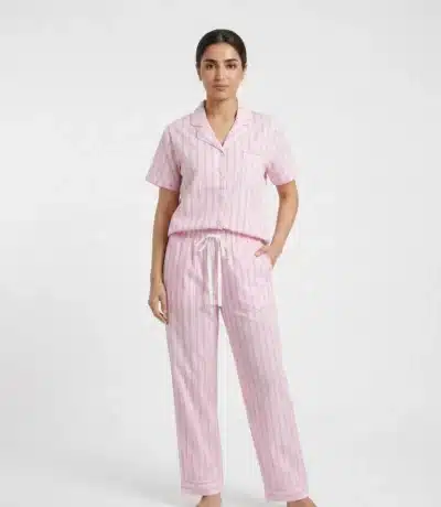 بجامة نسائي زرار 1/2 كم