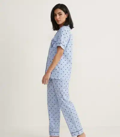 بجامة نسائي زرار 1/2 كم