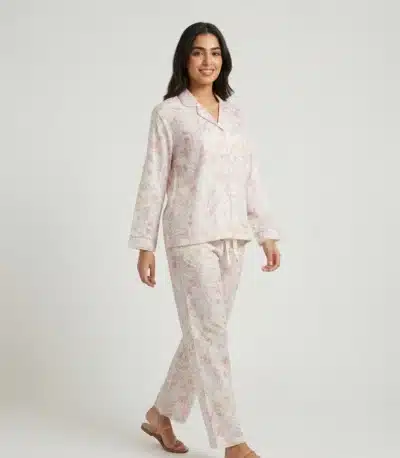 بجامة نسائي زرار كم