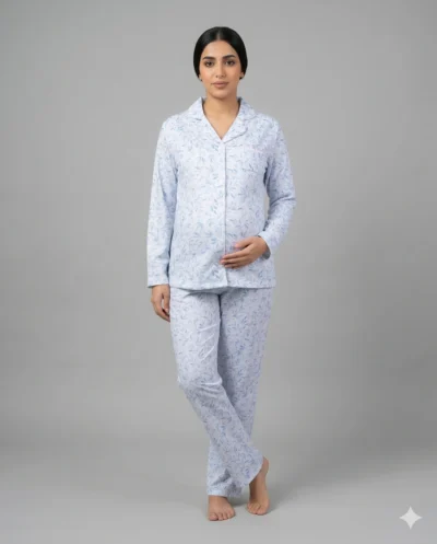 بجامة نسائي زرار كم نفاس