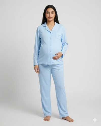 بجامة نسائي زرار كم نفاس