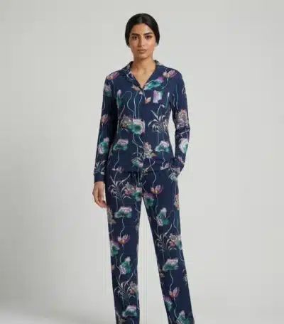 بجامة نسائي زرار كم