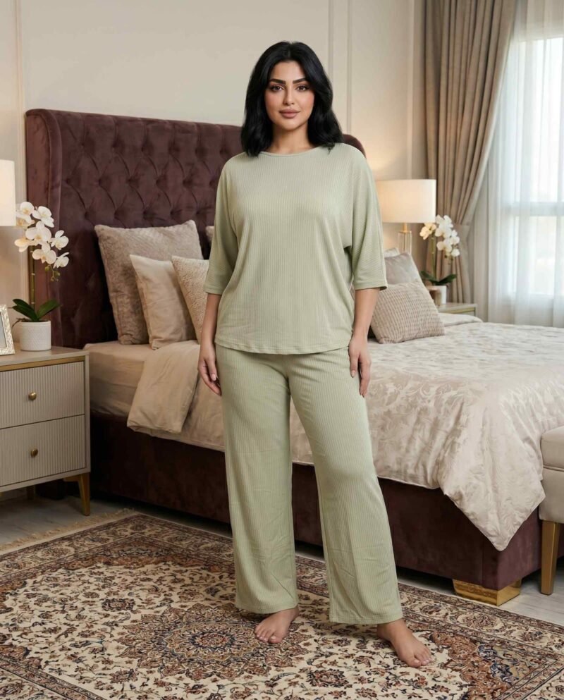 ⁦بيجامة نسائي قطن⁩ - الصورة ⁦2⁩