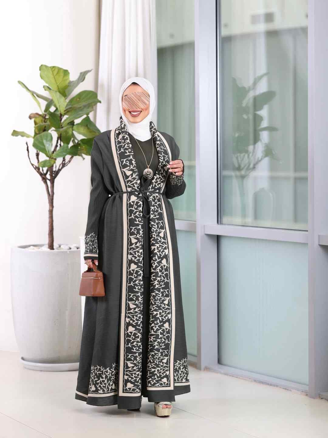 فستان نسائي 2 ق كورى فري سايز فستان نسائي 2 ق كورى فري سايز