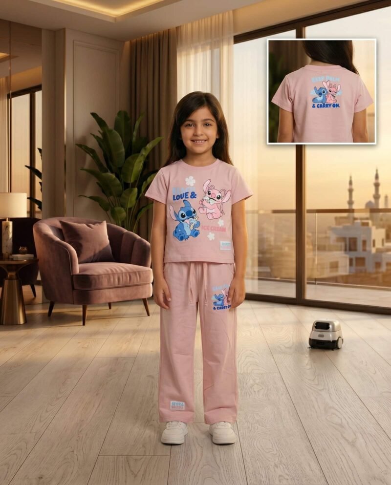 بيجامه ديزني بناتي 1/2كم