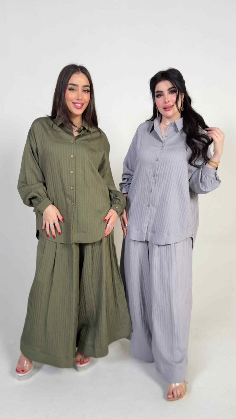 بدلة نسائي لنن
