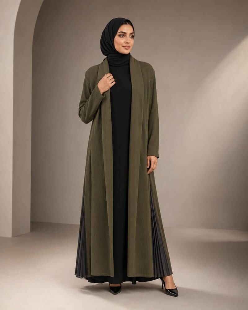 فستان كوري قطعة واحده (فري سايز)