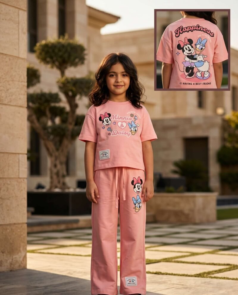 بيجامه ديزني بناتي 1/2كم